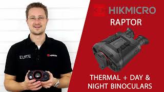 Binocolo termico HIKMICRO RAPTOR RH50L THERMAL 384*288 pixels,12 µm, 5.7x 28.9x Video