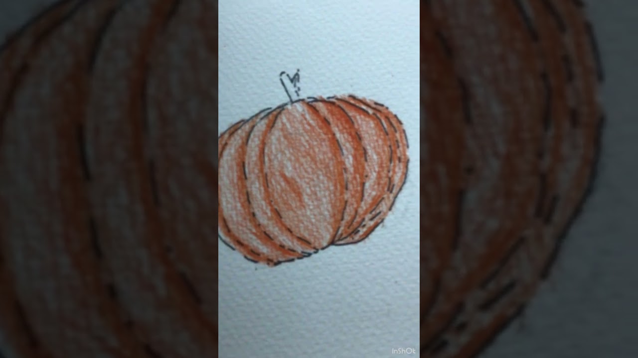 Drawing a Pumpkin! What’s in the Sketchbook? Part 1 