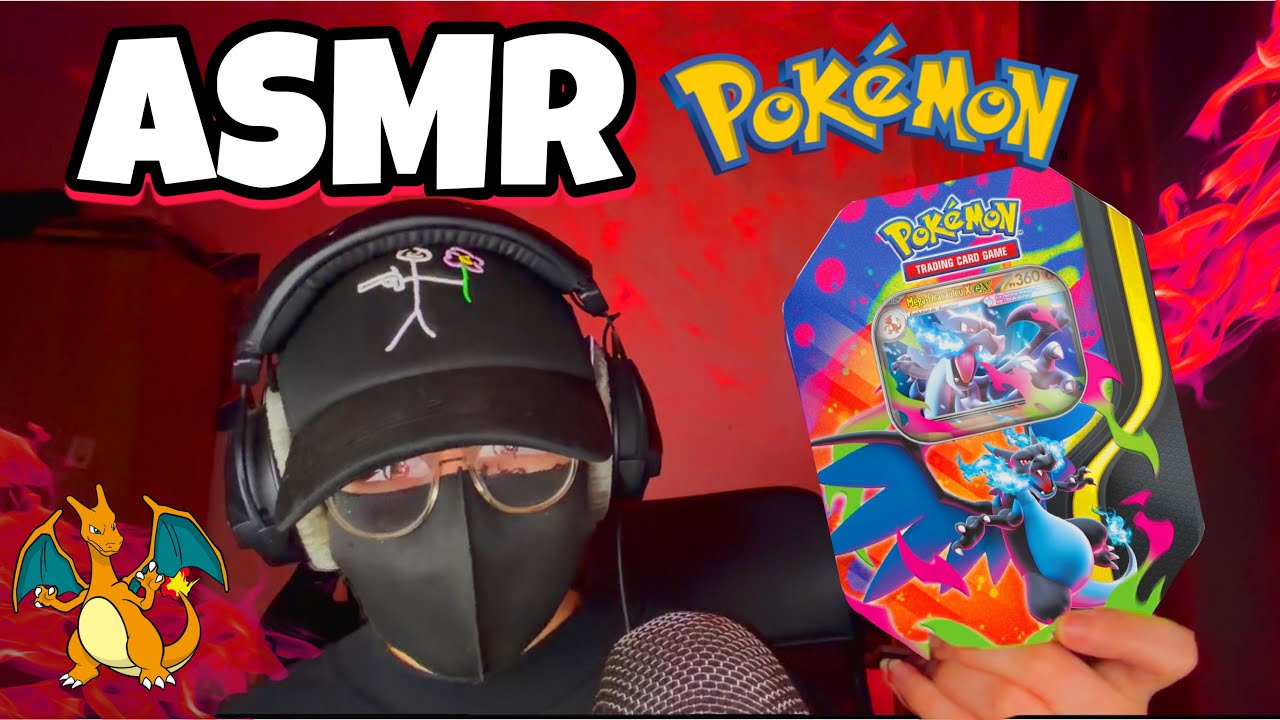 ASMR Français • OUVERTURE POKEBOX DRACAUFEU X ! 🔥(booster POKEMON) 