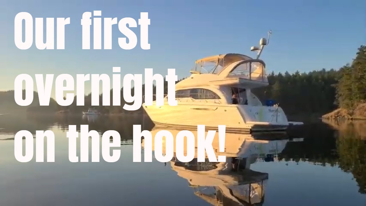 Anchoring Overnight in Prevost Harbor | Boating Journey