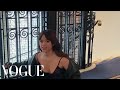 Jenna Ortega Tests Out Her Custom Made Valentino Platforms