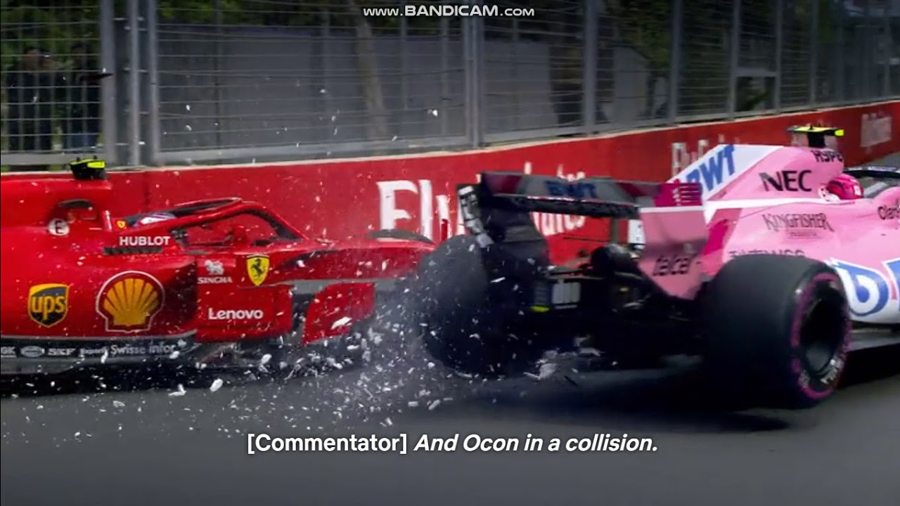 Baku city circuit from Drive to survive S1, E2