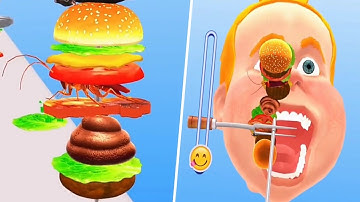 XXL Sandwich 🙆‍♂️🐀🍔 Gameplay Walkthrough All Levels Android,ios