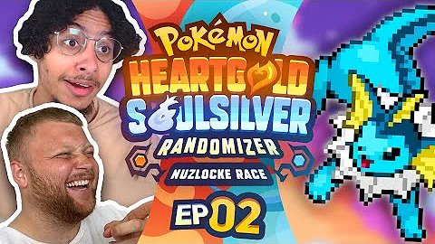 WHERE'S THE MONEY: Pokemon Heartgold & Soulsilver Randomizer Nuzlocke Race [EP2]