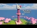 I made a Working Hello Kitty Drop Tower! - Minecraft Create Mod Build Tutorial