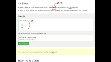 C# 기초 #026 Enum (열거형 상수)