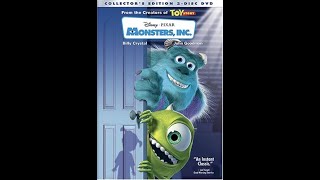 Opening To Monsters, Inc. 2002 Dvd Fullscreen
