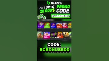 BC GAME promo code: BCBONUS500 - up to $20000 rewards. BC Game promo code 2024 bonus (review)