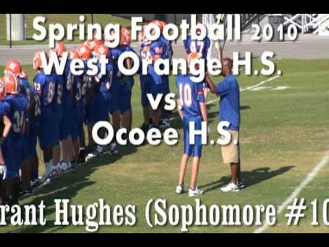 Grant Hughes (Sophomore #10) - West Orange H.S. Sp...