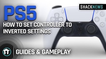 How To Set PS5 Inverted Camera Settings