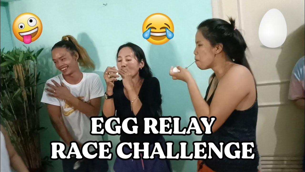 EGG RELAY RACE CHALLENGE GAME 2 Chesca Special Treats YouTube