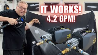High Flow 4.2 GPM Active 2.0 Dual Wash Setup | Dual Pressure Washer Tips \& Tricks