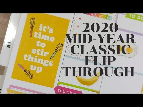 Mid-Year Classic Catch-all Flip Through  | Krystal Klear Ideas