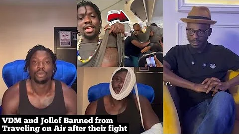 Verydarkman and Mr Jollof Apologize After Fighting on the Plane 