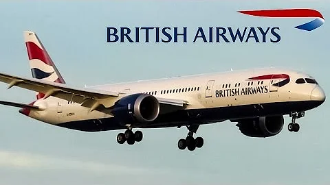British Airways 787-9 Dreamliner (B789) landing in Montreal (YUL)