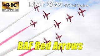 Full version: Flying British Pride |  RAF Red Arrows | RIAT 19/07/2025