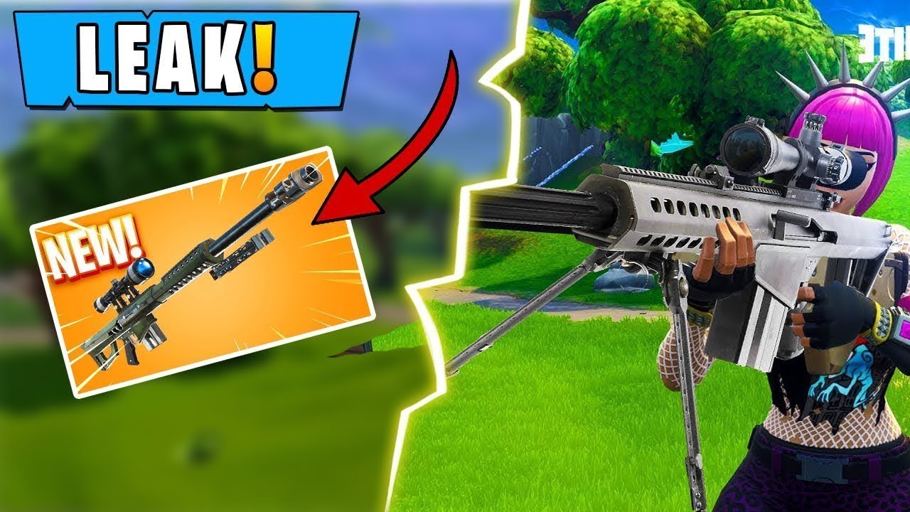 NINJA *REACTS* TO INSANE LEAKED HEAVY SNIPER FOOTAGE | Fortnite Funny & SAVAGE Moments