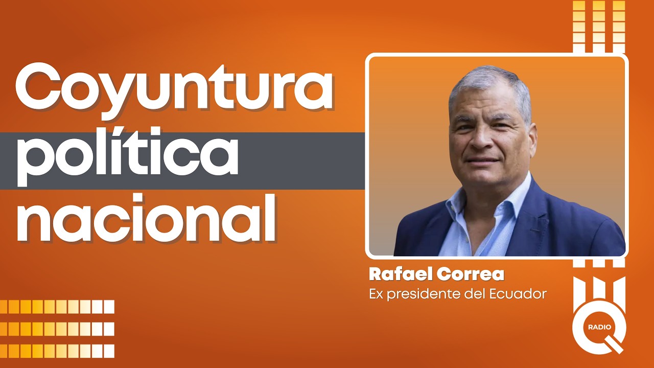 🔴 #Entrevista | Rafael Correa, ex presidente de Ecuador