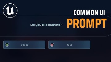UE5 Game UI Dialogs : create your own yes/no prompts, Lyra