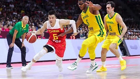 中国vs巴西 China vs Brazil 2019 Basketball Exhibition Game  郭艾伦+阿联合砍42分，中国男篮末节崩盘被巴西逆转 - 天天要闻