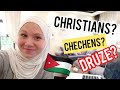 Who lives in Jordan? Bedouins, Circassians, Chechens, Armenians...