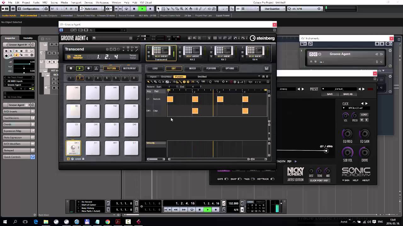 Cubase per note routing with drum maps YouTube
