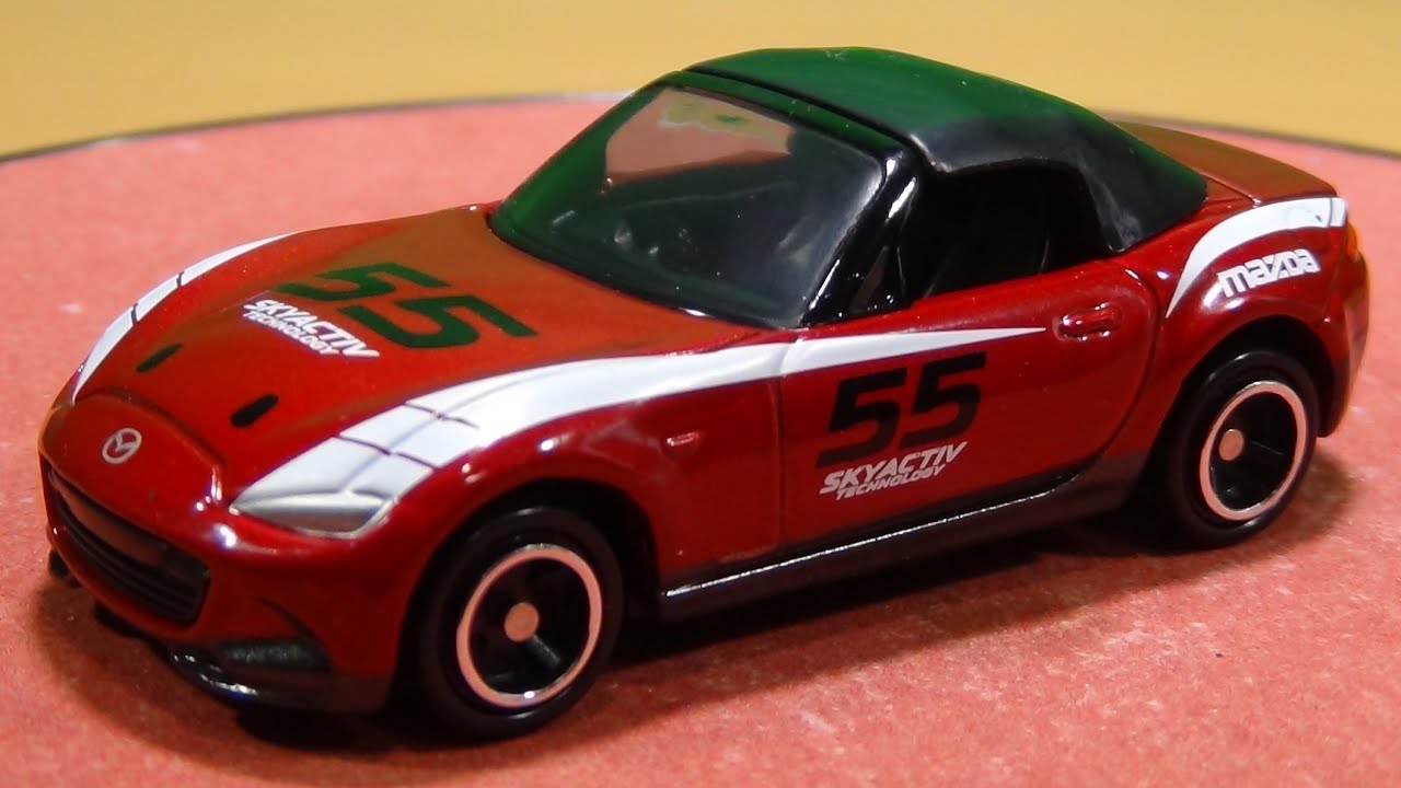 トミカギフト オープンカー セレクション マツダ ロードスター - YouTube