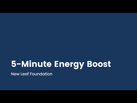 5-Minute Energy Boost // Mindful Movement for Brain Fog // New