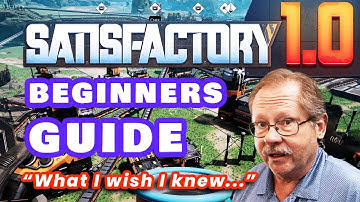 Satisfactory Beginners Guide + Pro Building Tips (Full Starter Tutorial)