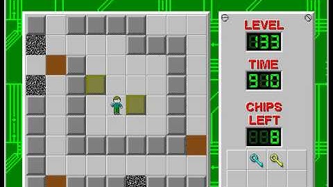 CCLP2 level 133 solution - 832 seconds