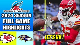 Kansas City Chiefs vs Baltimore Ravens Full Game Highlights | Jan 28 | NFL AFC Championship 2023