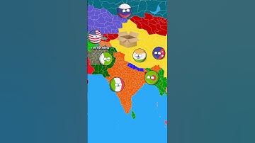 Countries are playing game part 14 | Countries in a nutshell in Hindi | #shorts #viral #countryballs