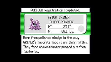 How to get Grimer in Pokemon Emerald
