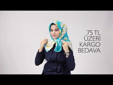 Video: Bir Kvadrat Eşarp Necə Bağlanır