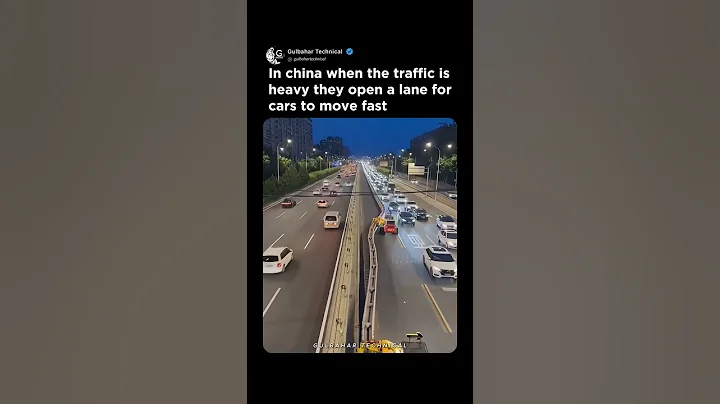 China’s Secret Express Lane Solution Revealed | Traffic Bypass Innovation 🚗