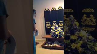 Patrick Tucker gives tour of Reynolds Funeral home