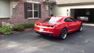 2011 Camaro SS With Straight Pipes