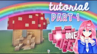 Mushroom House TUTORIAL 🍄✨ PART 1 💖 (LDSHADOWLADY One Life 2.0)