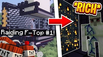 THE FIRST RAID OF THE MAP! *F-TOP1* I Minecraft Factions I TheArchon I Amber
