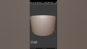 Hard Surface Modeling In Blender - Blender Tutorial #shorts