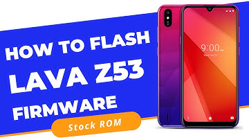 LAVA Z53 LE2099 Flash Done | Fix Black Dead Screen After Flash : Lava Z53 LE9920 Flash File Firmware