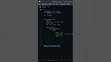 how to  request example data in fastapi | python tutorial for beginners #python #pythontutorial