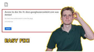 [EASY FIX] Access Denied Google Drive | Unauthorized 403 Error