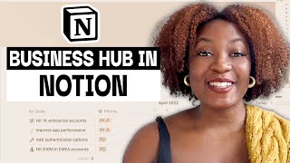 How to Make Notion Your Online Business Hub (FREE TEMPLATE) | Notion For Business