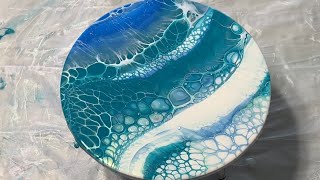 New Style - Wave Swipe - Acrylic Pouring - Inspired by @Sheleeart