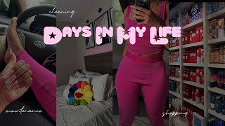 chill days in my life ᥫ᭡ | cleaning &amp; organize, maintance, shopping, painting