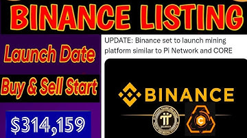 Boom 💥 | Pi Coin Binance Listing Launch Date Reveal 😱 Buy & Sell start 🤯 | 1Pi = $314,159 🤑🎉 #crypto