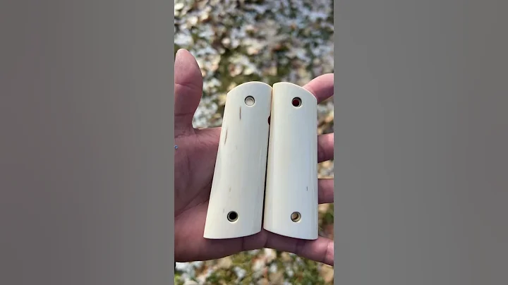 Mammoth ivory 1911 grips
