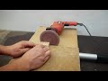 Homemade drill powered Disc Sander