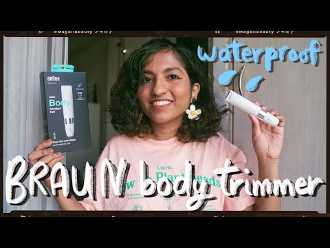 Braun body trimmer BS1000 review (new 2022) | 💦 waterproof, affordable  bikini hair removal 👙 - YouTube